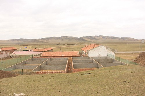 Field enclosure in Sichuan