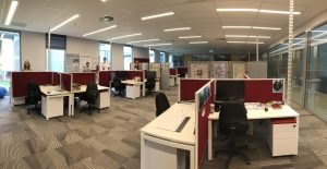 Communal postgraduate office